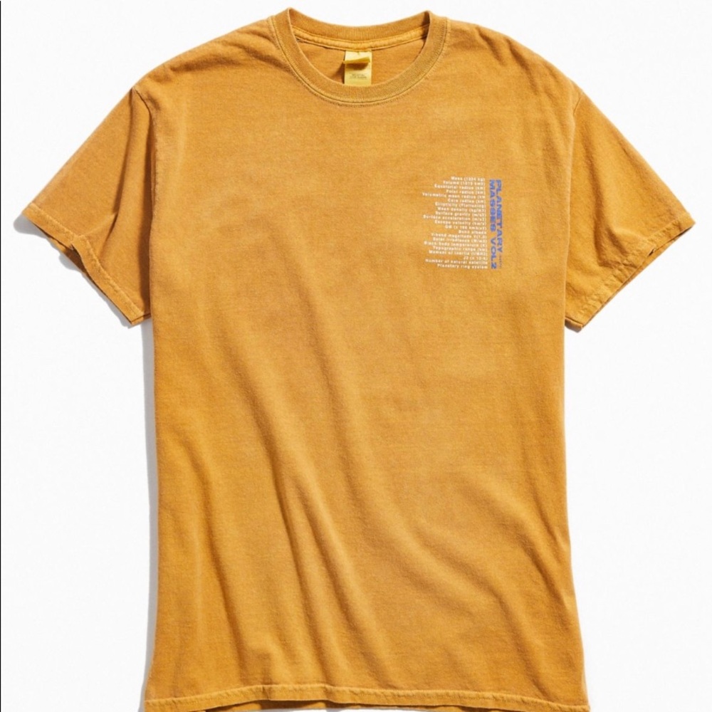 Planet Chart Shirt ~ Pacsun